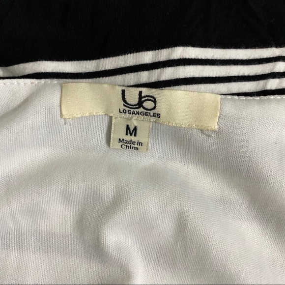 YA Los Angeles spaghetti strap striped dress - Picture 6 of 7